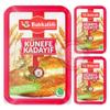 3x Pack The Best Match with Dubai Chocolate BAKKALIM Kunefe Kataifi Original Pastry Threads Kunefe Kadayif Dubai Chocolate Pastry Fresh Taze Kadayif 400 Gr by Turkish Online Market UK view 1