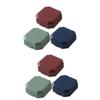 minkissy 2sets Pill Boxes Wear-Resistant Case Portable Pill Organizer for Daily Use 3pcs*2 view 1
