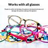 2pcs Eyeglass Cleaner Brush Cleaning Accessories, Microfiber Glasses Cleaning Brush, Soft Eyeglass Brush, for Everyone to Clean Glasses view 4