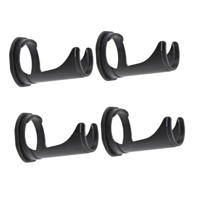 Baluue 4pcs Hair Brush Holder Stand for Men Beard Shaving Brush Storage Holder Hair Tool Organizer Modern Design Save Space for Dad Birthday