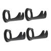 Baluue 4pcs Hair Brush Holder Stand for Men Beard Shaving Brush Storage Holder Hair Tool Organizer Modern Design Save Space for Dad Birthday view 1
