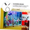 CAXUSD Dual Spring Brush for Tube Cleaning Stainless Steel Nylon Convenient Hose Cleaning Tool for Aquariums Drains Efficient Dirt Removal view 3