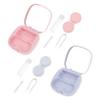 Beavorty 6sets Household Contact-Lens Case Convenient Contacts Holder Outdoor Contacts Box for Eye view 4
