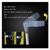 YQZQXWA Telescopic elbow Crutch Arm type Crutch Thickened aluminum alloy Non-slip Height adjustable rod innovate view 3