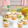24Pcs Baby Shower Cupcake toppers Picks It's a Boy Jumpsuit Gender Reveal Lion Baby Carriage Nipple Cupcake Picks Welcome Baby Shower Cake Decor for Baby Boy Birthday Theme Party Supplies view 3