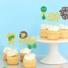 24Pcs Baby Shower Cupcake toppers Picks It's a Boy Jumpsuit Gender Reveal Lion Baby Carriage Nipple Cupcake Picks Welcome Baby Shower Cake Decor for Baby Boy Birthday Theme Party Supplies view 4