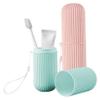 Toothbrush Travel Case 2Pcs Travel Toothbrush Holder with Strap Portable Toothbrush Cover Storage for Daily Use Travel Business Camping Trip Toothbrush Travel Case view 1