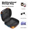 Sanitary Napkin Storage Bag, Sheepdog-481 Tampon Zipper Bags Pouch, Period Bag for Teen Girls Feminine Menstruation Purse view 4