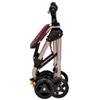 Mobility Aids Rollator Walker with Seat, Walking Aids 4 Wheels Portable Foldable, Medical Rolling Walker Double Brake System, Used for Seniors Walking Interesting view 2