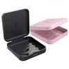2 Pieces of Fashionable and Creative Braces Boxes, Portable Braces Boxes, Square Braces Storage Boxes, Denture Storage Boxes, Durable Braces Boxes view 1