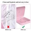 2 Pieces of Fashionable and Creative Braces Boxes, Portable Braces Boxes, Square Braces Storage Boxes, Denture Storage Boxes, Durable Braces Boxes view 4