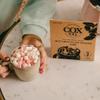 Cox&Co. English Mint Hot Chocolate Spoons | 3 x 60% premium Colombian Single Origin Dark Chocolate | 3 x 45g Hot Choc sticks with vegan marshmallows | Vegan Friendly view 2