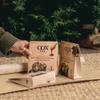 Cox&Co. English Mint Hot Chocolate Spoons | 3 x 60% premium Colombian Single Origin Dark Chocolate | 3 x 45g Hot Choc sticks with vegan marshmallows | Vegan Friendly view 4