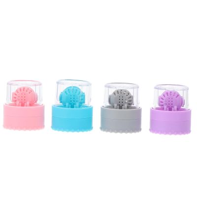 FRCOLOR 8pcs Manual Lens Cleaning Case Creative Lens Cleaning Box for Contact Lenses for Glasses Random Color