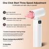 10W Electric Ear Dryer with 3 Earplugs, Rechargeable Ear Dryer with 650nm Red Light for Adults and Kids, Electronic Hot Air Ear Drying Device for Swimmers, Showers, Diving view 3