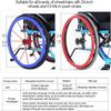 HTSMEUR 1 Pair 24 Inch Wheelchair Push Rim Covers, Wear-Resistant Hand Push Cover, Non-Slip Silicone Wheelchair Rear Wheel Cover (Yellow) view 3