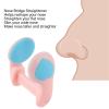Silicone Nose Clip Nose Bridge Slimming Clips, ABS Nose Shaper Up Lifting Clip Ergonomic Nose Bridge Straightener Corrector Beauty Tool Nose Shaper Lifter Clipfor Women view 3