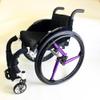 24 Inch Sports Wheelchair Rear Wheel Replacement 2PCS, 241(25-540) Inflatable Polyurethane Tire, Titanium Alloy Shock-Absorbing view 2