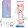 Dusk Official Razor - Glide Pro 3.0 Razor, Dusk Glide Pro 3.0 Shaver, Waterproof 2 in 1 Electric Shaver Razors Dusk Razor for Women, Silk Glide Pro Shaver Wet & Dry (Pink) view 1