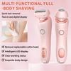 Dusk Official Razor - Glide Pro 3.0 Razor, Dusk Glide Pro 3.0 Shaver, Waterproof 2 in 1 Electric Shaver Razors Dusk Razor for Women, Silk Glide Pro Shaver Wet & Dry (Pink) view 2