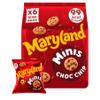 Mini Biscuits Bundle with Maryland Cookies Chocolate Chip Minis (6x19.8g) - 6 Pack | Mini Cookies Containing Chocolate Chips, Suitable For Vegetarians, No Artificial Food Colours. view 3