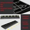 1.6" 2" Rise Threshold Ramps Doorways, Wheelchair Ramp For Home Steps, Scooters And Power Chairs, Door Entry Ramp With Anti-Slip Surface (19.7 * 2.4 * 0.4in/50 * 6 * 1cm) view 3