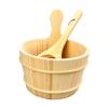MagiDeal 5 L Large Capacity Wooden Sauna Barrel Equipped with Ladle for Sauna, Bath, Spa, Swimming Pool view 1