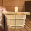 MagiDeal 5 L Large Capacity Wooden Sauna Barrel Equipped with Ladle for Sauna, Bath, Spa, Swimming Pool view 3