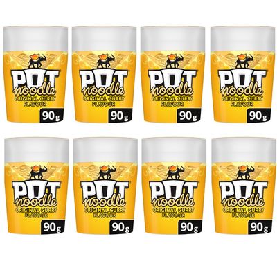 Noodle Original Curry Flavour 90g - Weight: 90g (Approx.) - Pack Of 8