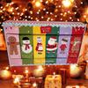Hot Chocolate Sleigh Bells Cracker Selection 6 Assorted Flavours with Non-Dairy Creamer Cocoa Drink Mix Christmas Drinks view 3