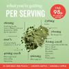Grass & Co. Active Super Greens | Vegan Daily Greens Powder | 120g | Supports Energy, Digestion & Immunity | with Lions Mane, Moringa & Vitamins C, K2 & D3 | Apple & Ginger Flavour | 30 Day Supply view 4