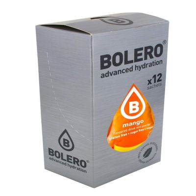 Bolero Mango Flavour Box of 12 sachets makes 6 liters of sugar-free drink