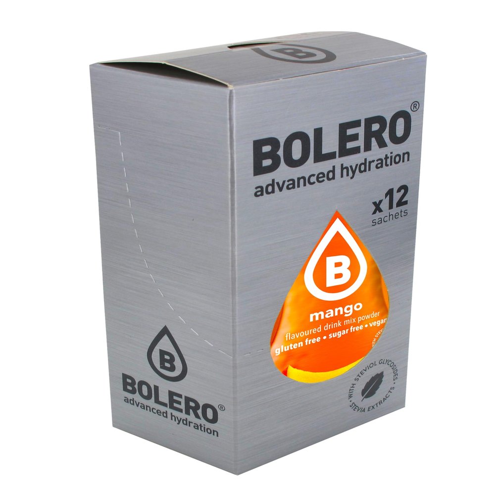 Bolero Mango Flavour Box of 12 sachets makes 6 liters of sugar-free drink