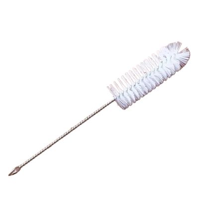 10Pcs Drinking Straw Cleaning Brush Kit Straw Tube Pipe Cleaner Nylon Stainless Steel Long Handle Cleaning Brushes(Style a)