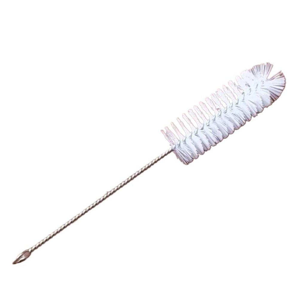10Pcs Drinking Straw Cleaning Brush Kit Straw Tube Pipe Cleaner Nylon Stainless Steel Long Handle Cleaning Brushes(Style a)