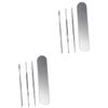 Didiseaon 6pcs Stainless Steel Spoon Set for Removal Cleaning Tool at Home Travel view 1