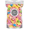 BG Quality Pick & Mix Sweets - Soft Foam Jelly Gummy Mix Shrimps Bananas Shells Milkshakes Feet Sweeties 500g Pouch view 1