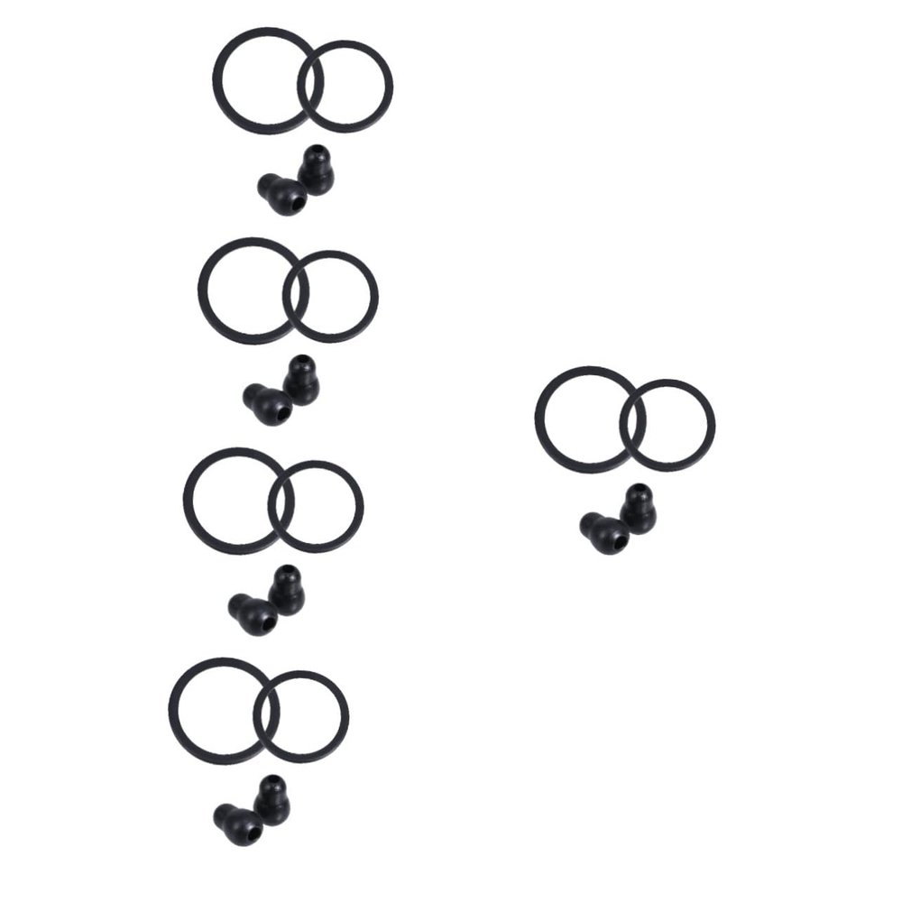 FOMIYES 10 Sets Non-Medical Non-Medical Non-Medical Earbuds Set Replacement Ear Tips Noise Cancelling Clinic Accessory
