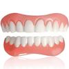 Dazzluxe 1 Pairs False Teeth Veneers Top And Bottom Instant Veneers Fake Teeth Cosmetic Dentures Veneers Teeth Whitening Temporary Smile Prosthesis Teeth for Men Women Adult view 1