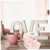Beavorty 5rolls Valentine Printed Toilet Paper Roll Paper Valentine Printing Napkin Bathroom Roll Tissue view 2