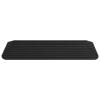 qohoio Threshold Ramp 110x32x3.8 cm Rubber-Rubber Threshold Ramp,Self Adhesive Door Floor Transition Strip,Flooring Threshold Ramp Reducer,Door Strip Trim Bar for Carpet Threshold Transition view 3