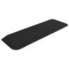 qohoio Threshold Ramp 110x32x3.8 cm Rubber-Rubber Threshold Ramp,Self Adhesive Door Floor Transition Strip,Flooring Threshold Ramp Reducer,Door Strip Trim Bar for Carpet Threshold Transition view 4