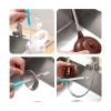1-5pcs Straw Cup Teapot Brush Multifunctional 3 In 1 Cleaning Tool Stainless Steel Bottle Straw Cleaning Brush Tools(Style a) view 3