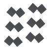 Anti-Slip Shoes Stickers 6 Pairs Resin Black for Shoe Soles view 1