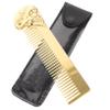 Beavorty 3pcs Clipper Guard Holder Beard Comb Mustache Grooming Comb Grooming Brush Tool for Men for Beard Styling and Hair Care view 3