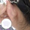 minkissy 30 Sheets Convenient Ear Stickers for Cosmetics Ear Sticker Patches Non-sticky Design view 3