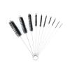 10pcs Nylon Bottle Straw Household Cleaning Brush Set Kitchen Brushes Bristle Kit Tube Bottle Straw Washing Cleaner(Black) view 1