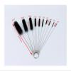 10pcs Nylon Bottle Straw Household Cleaning Brush Set Kitchen Brushes Bristle Kit Tube Bottle Straw Washing Cleaner(Black) view 4