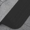 qohoio Threshold Ramps 2 pcs 110x21x2.5 cm Rubber-Rubber Threshold Ramp,Self Adhesive Door Floor Transition Strip,Flooring Threshold Ramp Reducer,Door Strip Trim Bar for Carpet Threshold Transition view 2
