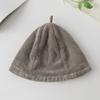 Glixoft Steam Sauna Hat Coral Fleece Bath Cap Russian Fisherman's Hat Steam Room Accessories for Women Men Head Protection view 4
